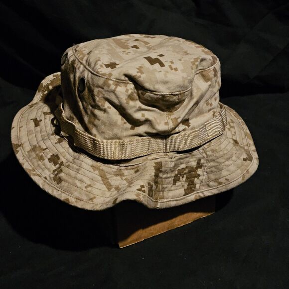 NEW USMC MCCUU Cover Field Desert MARPAT Combat Boonie Cover Size Medium - Picture 3 of 7